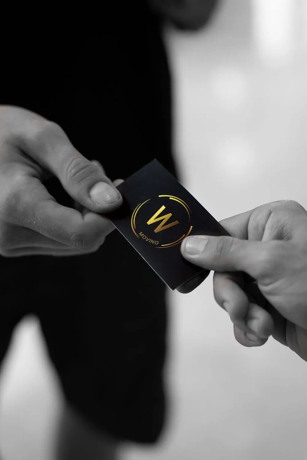 W Moving and Storage Miami Business Card